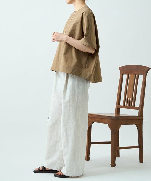 BEARDSLEY / ビアズリー その他パンツ | リネン混デニムパンツ | 詳細10