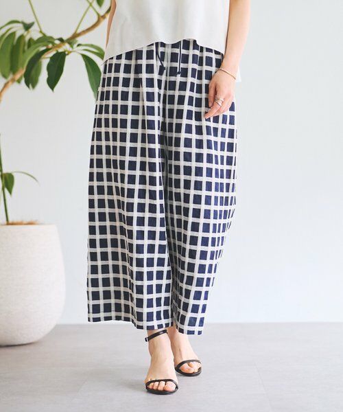 BEARDSLEY / ビアズリー その他パンツ | 綿麻ウインドペンパンツ | 詳細1