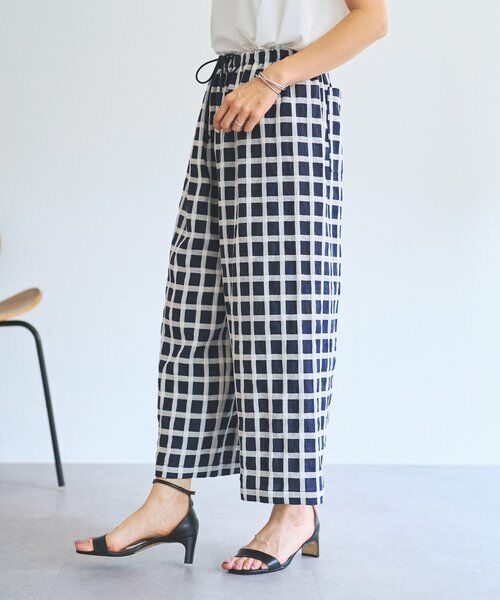 BEARDSLEY / ビアズリー その他パンツ | 綿麻ウインドペンパンツ | 詳細11