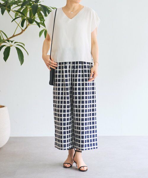 BEARDSLEY / ビアズリー その他パンツ | 綿麻ウインドペンパンツ | 詳細5