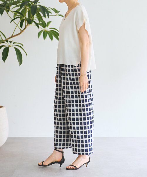 BEARDSLEY / ビアズリー その他パンツ | 綿麻ウインドペンパンツ | 詳細7