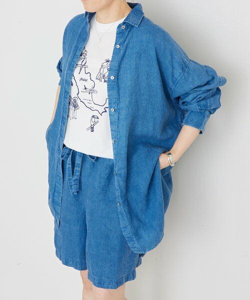 BEARDSLEY / ビアズリー シャツ・ブラウス | 《4/1(水)20：00予約開始》ウォッシュドリネンシャツ | 詳細1