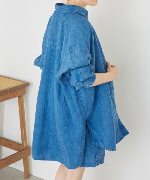 BEARDSLEY / ビアズリー シャツ・ブラウス | 《4/1(水)20：00予約開始》ウォッシュドリネンシャツ | 詳細3