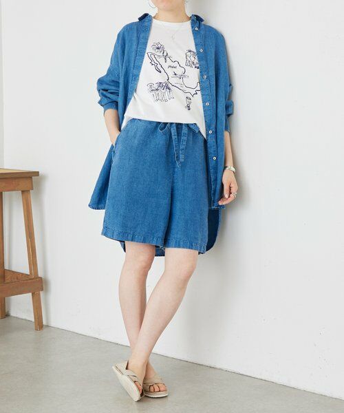 BEARDSLEY / ビアズリー シャツ・ブラウス | 《4/1(水)20：00予約開始》ウォッシュドリネンシャツ | 詳細4