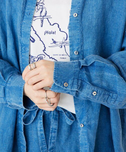 BEARDSLEY / ビアズリー シャツ・ブラウス | 《4/1(水)20：00予約開始》ウォッシュドリネンシャツ | 詳細7