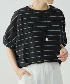 BEARDSLEY / ビアズリー シャツ・ブラウス | シアーボーダーシャツTee