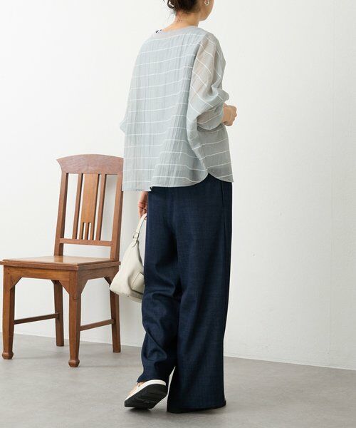 BEARDSLEY / ビアズリー シャツ・ブラウス | シアーボーダーシャツTee | 詳細19