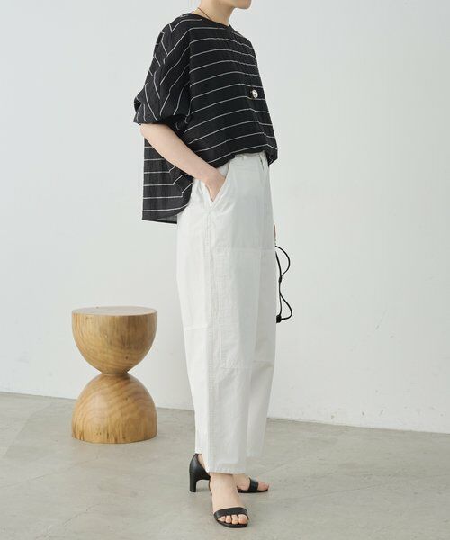 BEARDSLEY / ビアズリー シャツ・ブラウス | シアーボーダーシャツTee | 詳細27