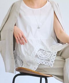 BEARDSLEY / ビアズリー シャツ・ブラウス | 《4/2(木)18：00予約開始》バテンレースブラウス