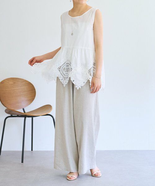 BEARDSLEY / ビアズリー シャツ・ブラウス | 《4/2(木)18：00予約開始》バテンレースブラウス | 詳細6