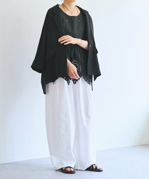 BEARDSLEY / ビアズリー シャツ・ブラウス | 《4/2(木)18：00予約開始》バテンレースブラウス | 詳細22