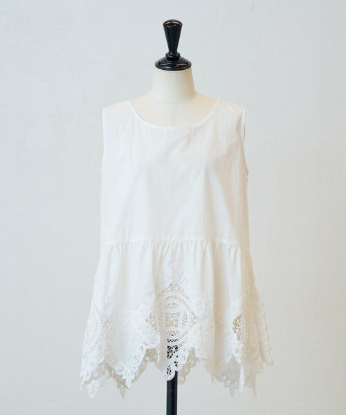 BEARDSLEY / ビアズリー シャツ・ブラウス | 《4/2(木)18：00予約開始》バテンレースブラウス | 詳細23