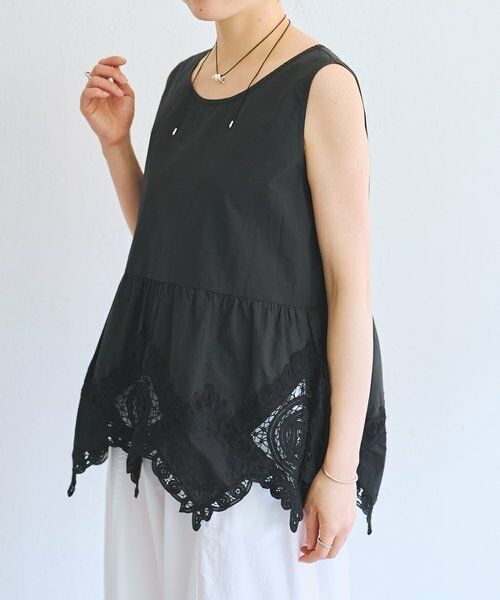 BEARDSLEY / ビアズリー シャツ・ブラウス | 《4/2(木)18：00予約開始》バテンレースブラウス | 詳細15