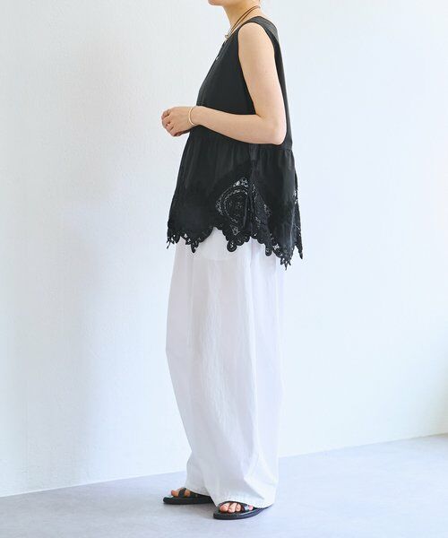 BEARDSLEY / ビアズリー シャツ・ブラウス | 《4/2(木)18：00予約開始》バテンレースブラウス | 詳細19