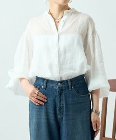 BEARDSLEY / ビアズリー シャツ・ブラウス | 《3/19(木)12：00予約開始》ラミーソデボリュームシャツ