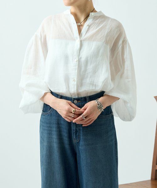 BEARDSLEY / ビアズリー シャツ・ブラウス | 《3/19(木)12：00予約開始》ラミーソデボリュームシャツ | 詳細6