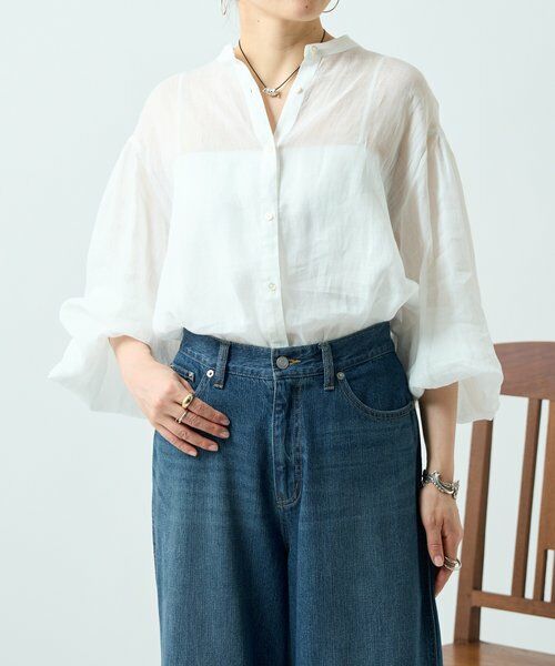 BEARDSLEY / ビアズリー シャツ・ブラウス | 《3/19(木)12：00予約開始》ラミーソデボリュームシャツ | 詳細7