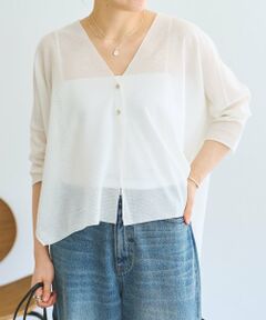 BEARDSLEY / ビアズリー カーディガン・ボレロ | 《3/21(土)12:00予約開始》シアーサラッとカーディガン
