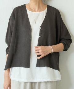 BEARDSLEY / ビアズリー カーディガン・ボレロ | シアーサラッとカーディガン
