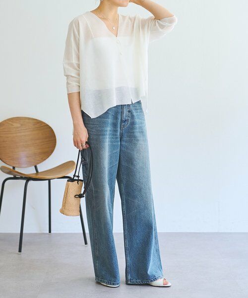 BEARDSLEY / ビアズリー カーディガン・ボレロ | 《3/21(土)12:00予約開始》シアーサラッとカーディガン | 詳細12