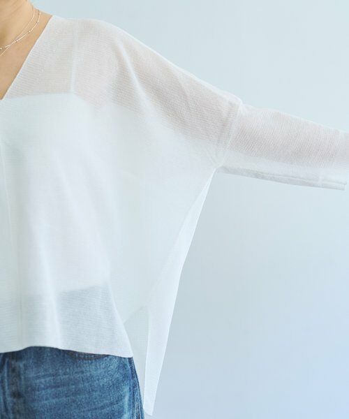 BEARDSLEY / ビアズリー カーディガン・ボレロ | 《3/21(土)12:00予約開始》シアーサラッとカーディガン | 詳細15