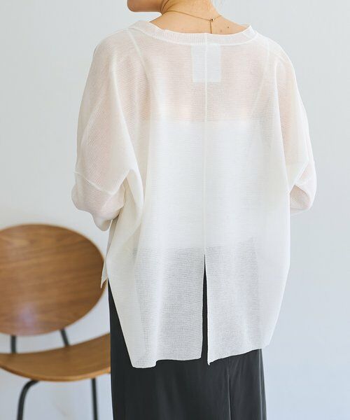 BEARDSLEY / ビアズリー カーディガン・ボレロ | 《3/21(土)12:00予約開始》シアーサラッとカーディガン | 詳細3