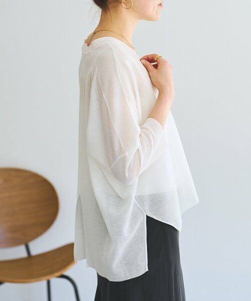 BEARDSLEY / ビアズリー カーディガン・ボレロ | 《3/21(土)12:00予約開始》シアーサラッとカーディガン | 詳細4