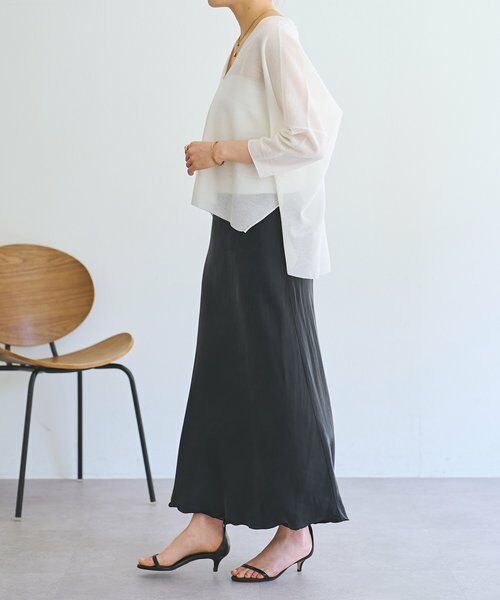 BEARDSLEY / ビアズリー カーディガン・ボレロ | 《3/21(土)12:00予約開始》シアーサラッとカーディガン | 詳細6