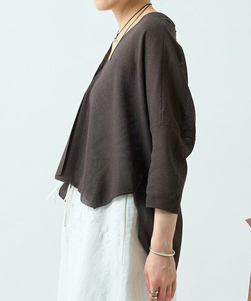 BEARDSLEY / ビアズリー カーディガン・ボレロ | 《3/21(土)12:00予約開始》シアーサラッとカーディガン | 詳細26