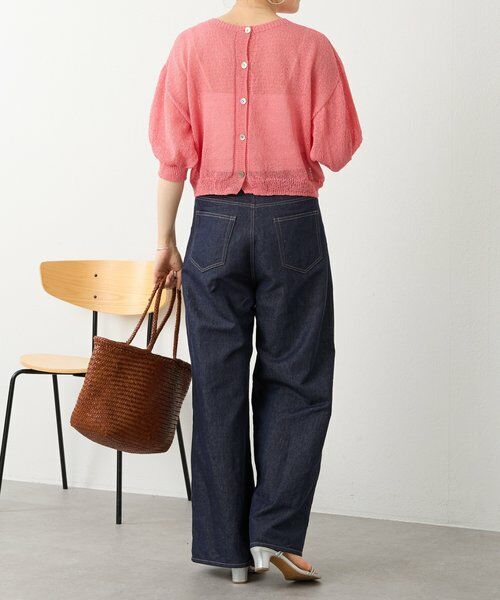 BEARDSLEY / ビアズリー ニット・セーター | 《4/1(水)20：00予約開始》ペーパーヤーン前後ニット | 詳細24