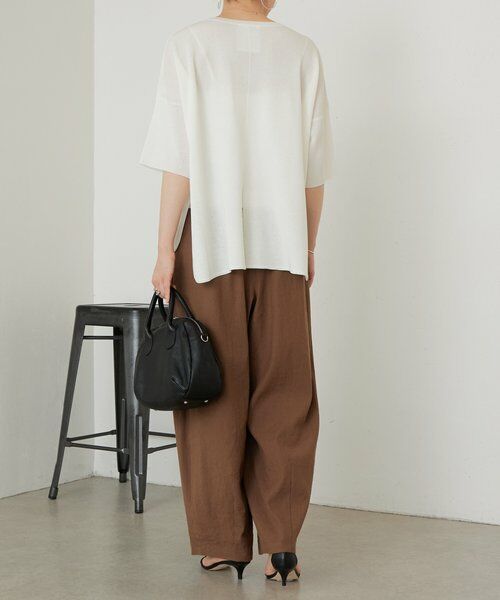 BEARDSLEY / ビアズリー ニット・セーター | 《3/21(土)12：00予約開始》半袖サラッとプルオーバー | 詳細8