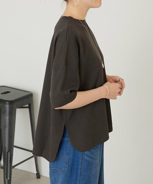 BEARDSLEY / ビアズリー ニット・セーター | 《3/21(土)12：00予約開始》半袖サラッとプルオーバー | 詳細29