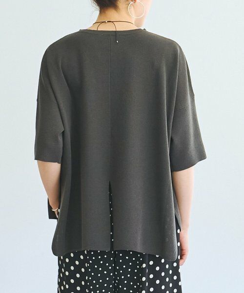 BEARDSLEY / ビアズリー ニット・セーター | 《3/21(土)12：00予約開始》半袖サラッとプルオーバー | 詳細20