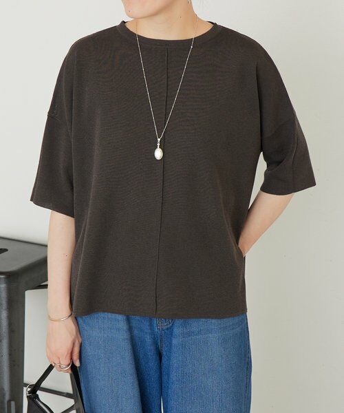 BEARDSLEY / ビアズリー ニット・セーター | 《3/21(土)12：00予約開始》半袖サラッとプルオーバー | 詳細25