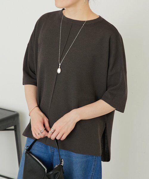 BEARDSLEY / ビアズリー ニット・セーター | 《3/21(土)12：00予約開始》半袖サラッとプルオーバー | 詳細26