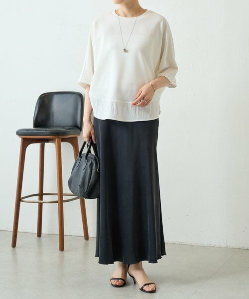 BEARDSLEY / ビアズリー Tシャツ | ラウンドヘムドルマンカットソー | 詳細9