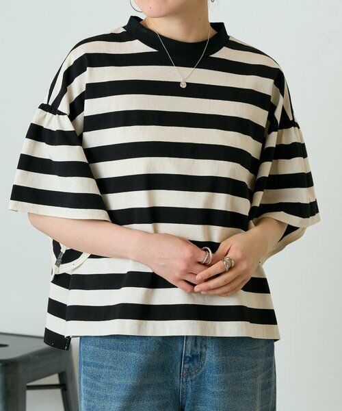 BEARDSLEY / ビアズリー カットソー | フレアスリーブTee | 詳細2