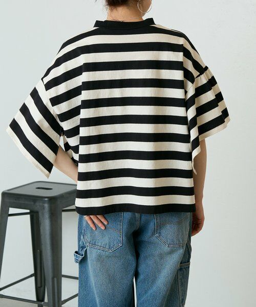 BEARDSLEY / ビアズリー カットソー | フレアスリーブTee | 詳細4