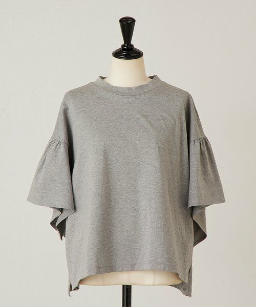 BEARDSLEY / ビアズリー カットソー | 《3/19(木)12：00予約開始》フレアスリーブTee（グレー）