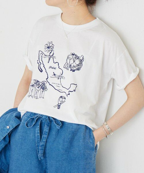 BEARDSLEY / ビアズリー カットソー | 《4/1(水)20：00予約開始》HolaTシャツ（ホワイト）