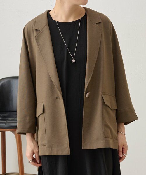 BEARDSLEY / ビアズリー テーラードジャケット | 《3/19(木)12：00予約開始》リラックスジャケット | 詳細1