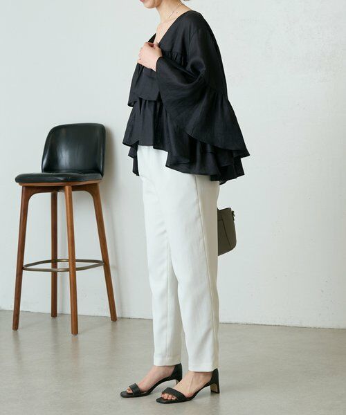 BEARDSLEY / ビアズリー その他アウター | リネンフリル羽織 | 詳細28