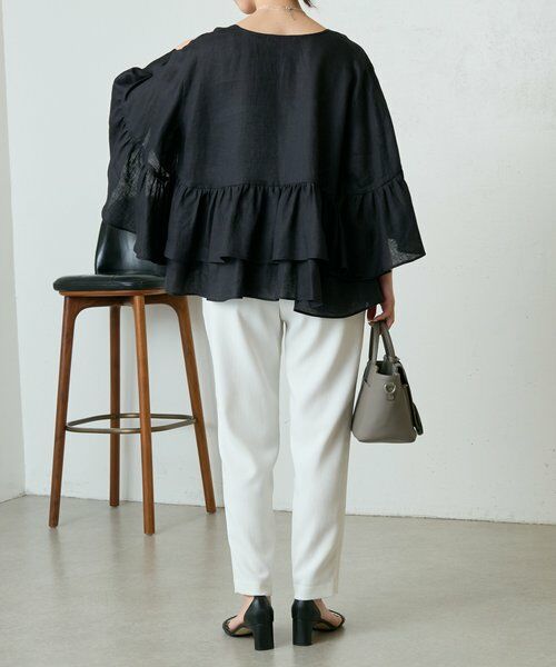 BEARDSLEY / ビアズリー その他アウター | リネンフリル羽織 | 詳細29