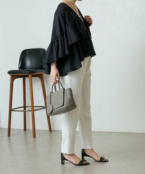 BEARDSLEY / ビアズリー その他アウター | リネンフリル羽織 | 詳細30