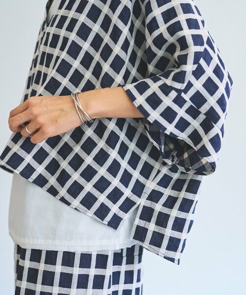 BEARDSLEY / ビアズリー その他アウター | 綿麻ウインドペンハオリ | 詳細11