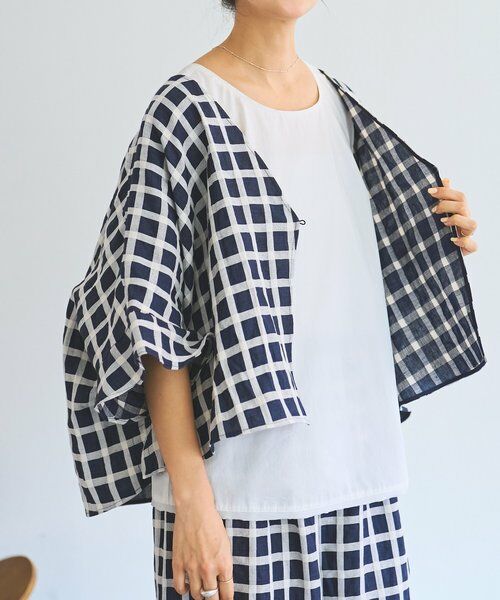 BEARDSLEY / ビアズリー その他アウター | 綿麻ウインドペンハオリ | 詳細4