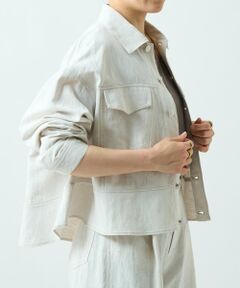 BEARDSLEY / ビアズリー Gジャン・デニムジャケット | リネン混デニムジャケット