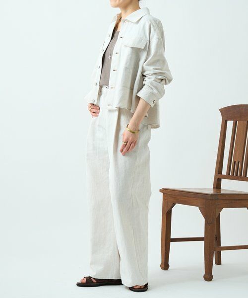 BEARDSLEY / ビアズリー Gジャン・デニムジャケット | リネン混デニムジャケット | 詳細7