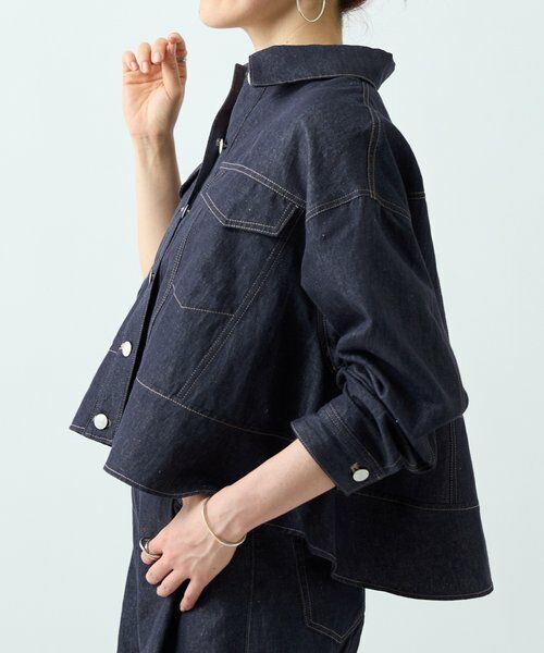 BEARDSLEY / ビアズリー Gジャン・デニムジャケット | リネン混デニムジャケット | 詳細11