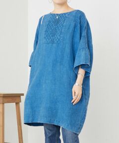 BEARDSLEY / ビアズリー ロング・マキシ丈ワンピース | ウォッシュドリネンワンピース